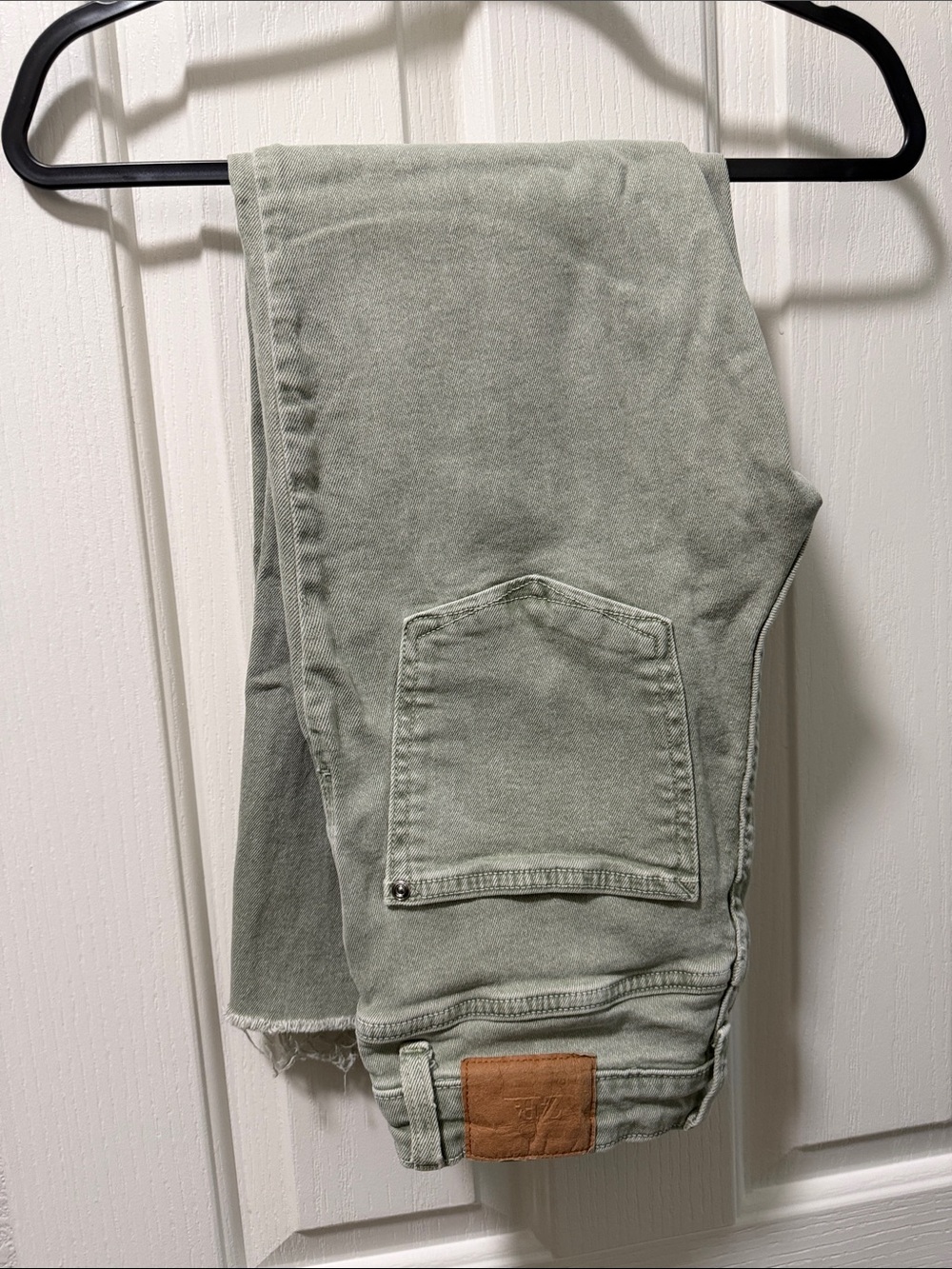 Zara Sage Green Women's Jeans